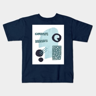 Frosty Abstract Kids T-Shirt